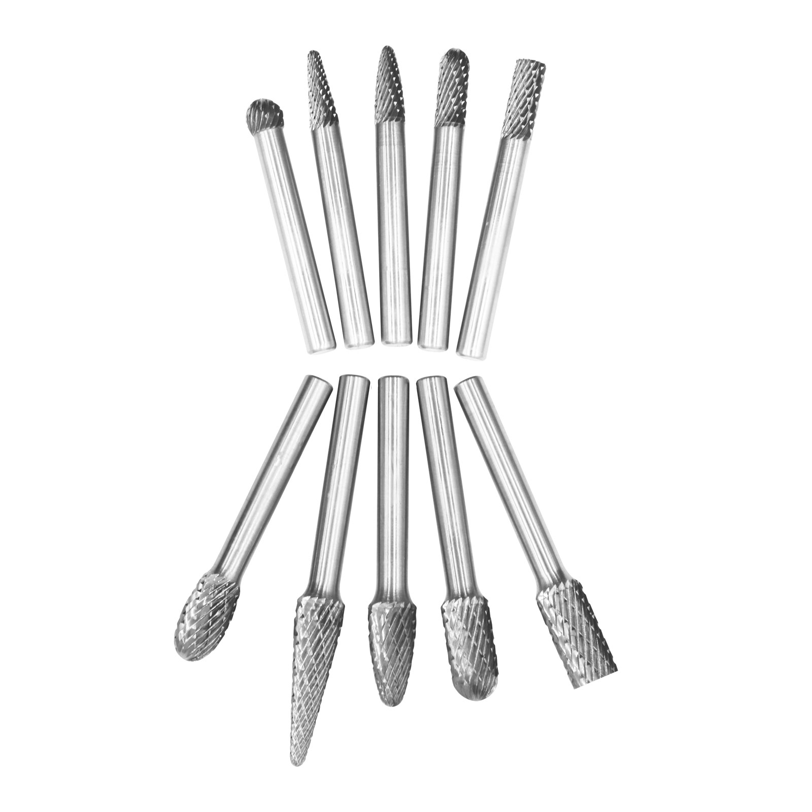 1/4″ (6mm) Shank Carbide Burrs